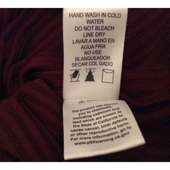 Love J Wiggle Dress Body Con Size Lg Off The Shoulder Burgundy PinUp Festive - Picture 6 of 8